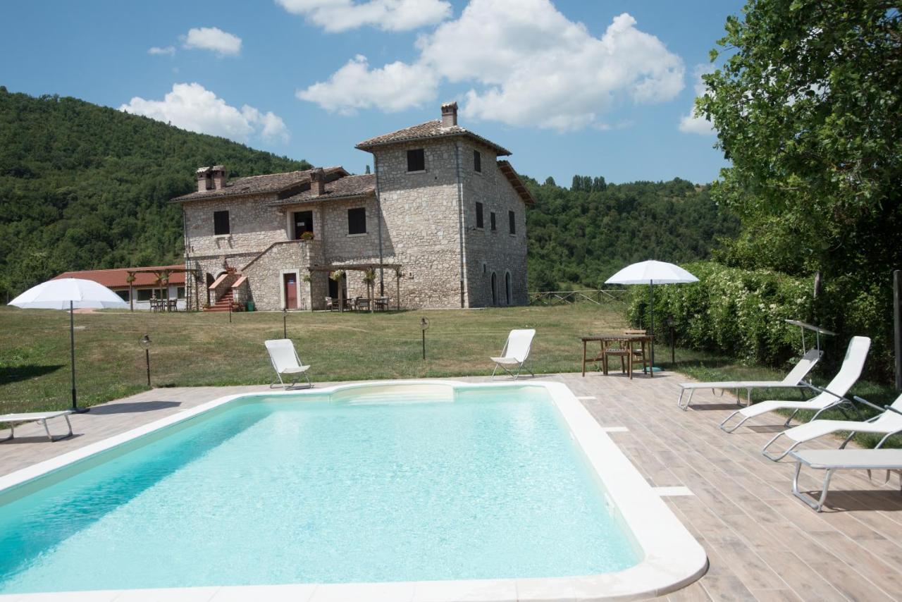 Agriturismo La Commenda-Adults Only Cascia Exteriér fotografie